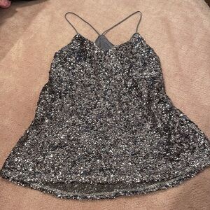 EXPRESS sparkly tank. Size XS. LIKE NEW!